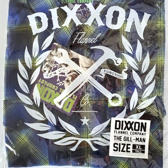DIXXON Flannel GILL MAN Men's Flannel Shirt XL Tall - Picture 10 of 12